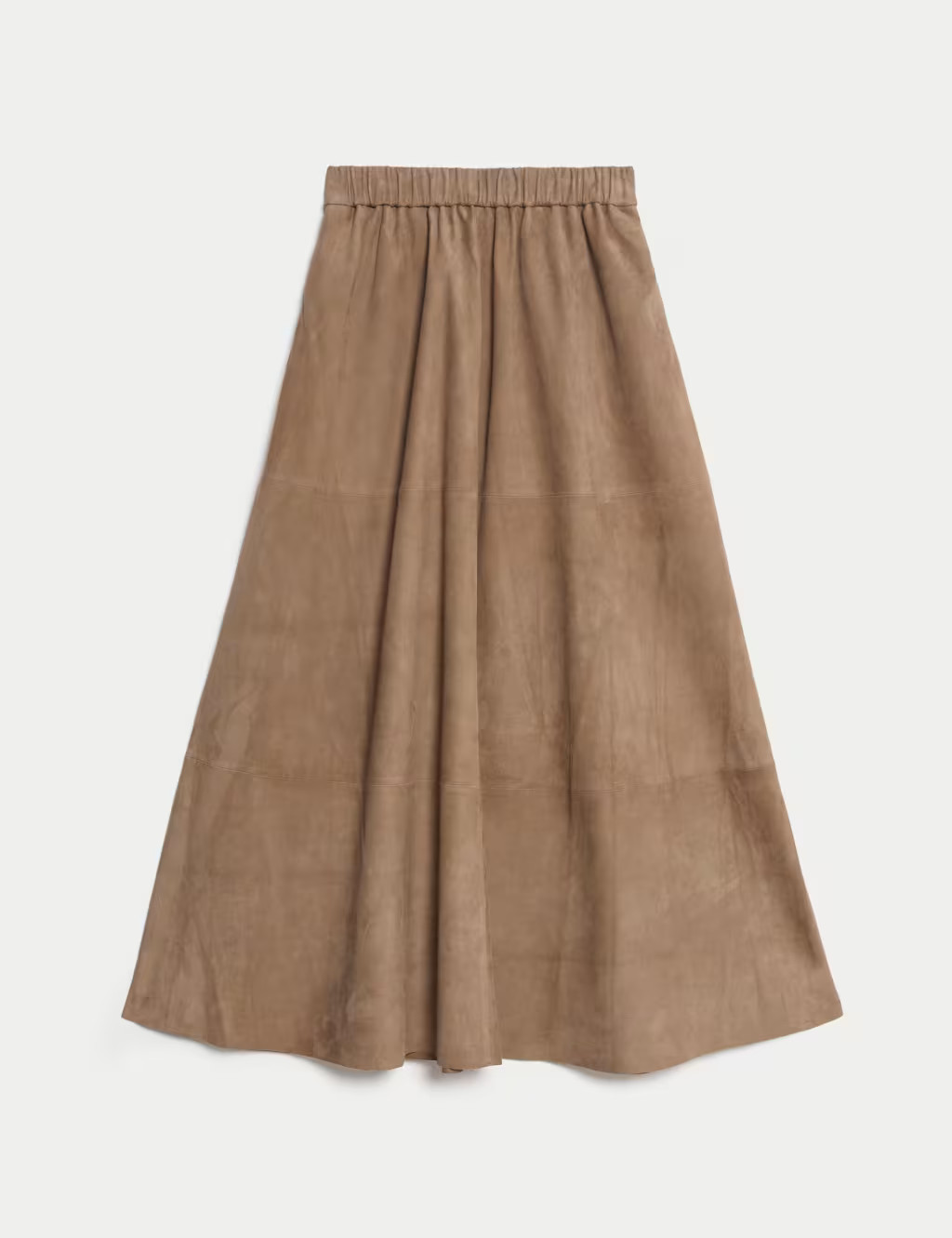 Suede Pleated Midi Skirt | Marks & Spencer (UK)