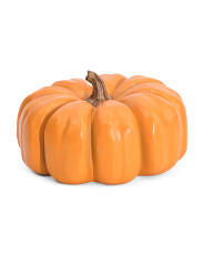 11in Resin Orange Pumpkin | TJ Maxx