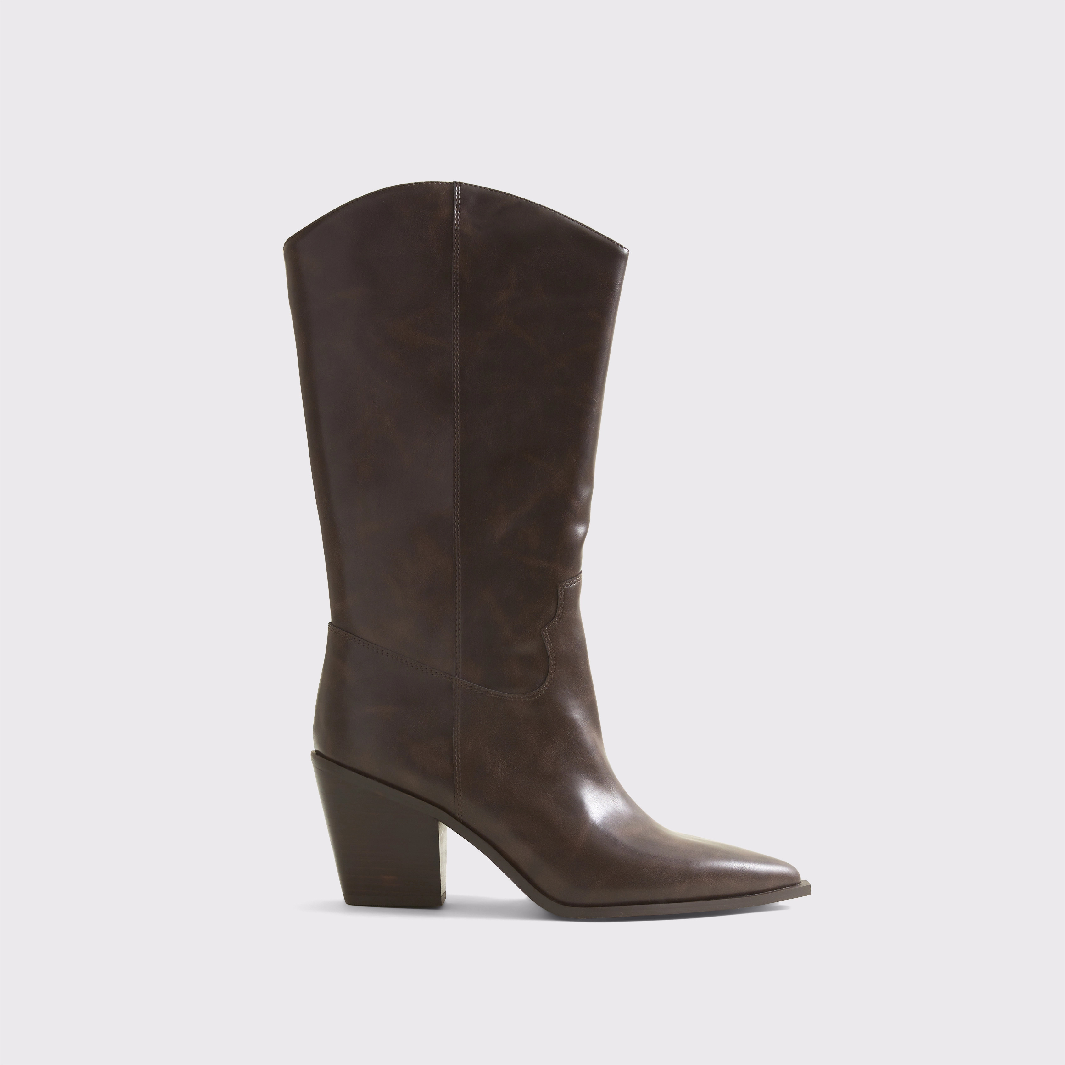 Western Vegan Leather Boots | Abercrombie & Fitch (US)
