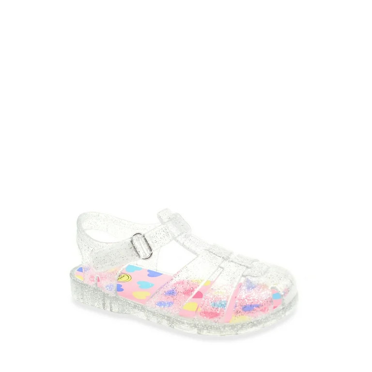 Wonder Nation Toddler Girl Jelly Fisherman Sandal | Walmart (US)