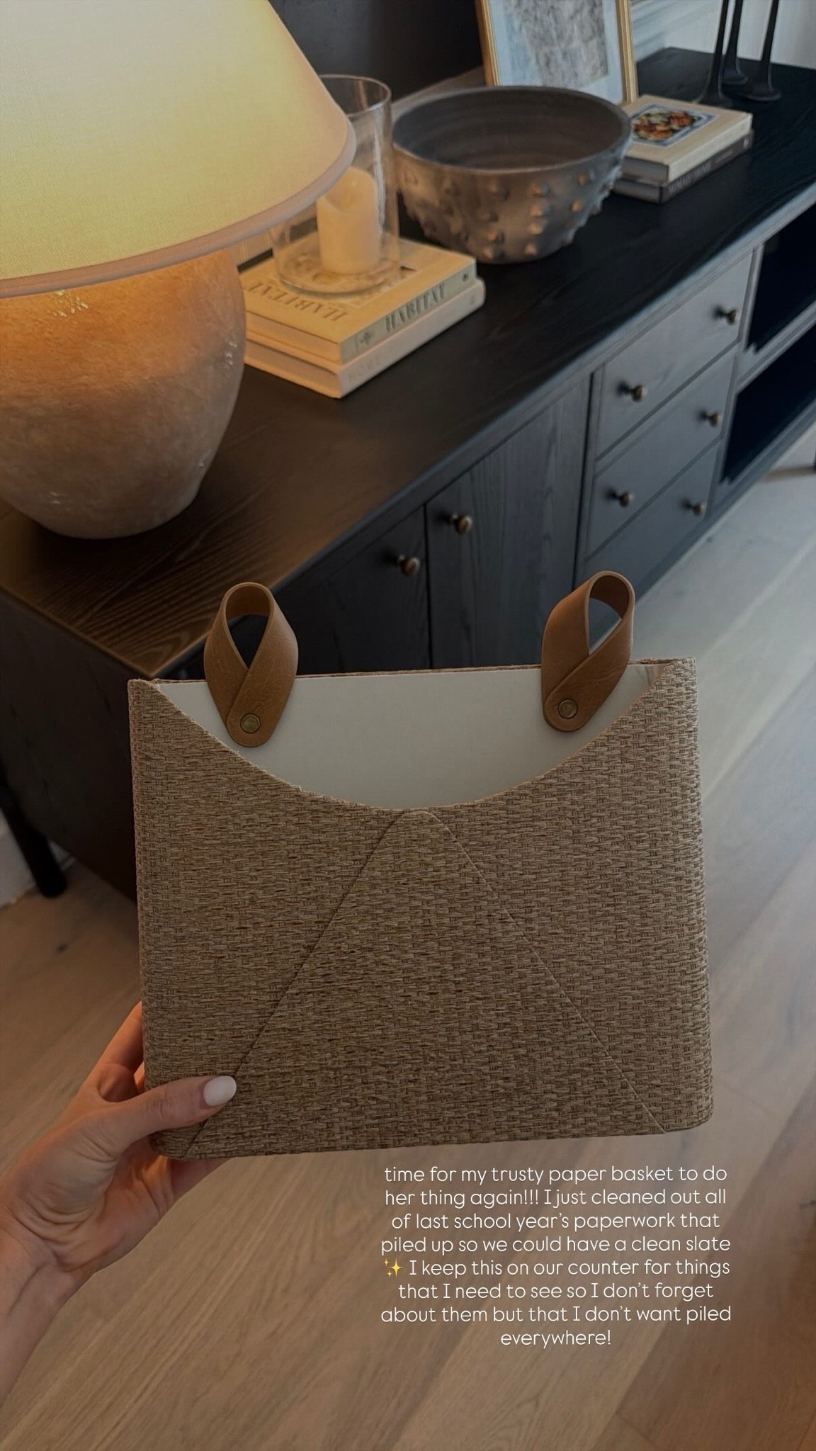 The handiest Target basket for paper organization, especially for the school year!

#LTKmomlife #LTKHome #LTKKids