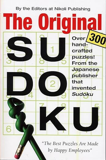 The Original Sudoku      Paperback – October 10, 2005 | Amazon (US)