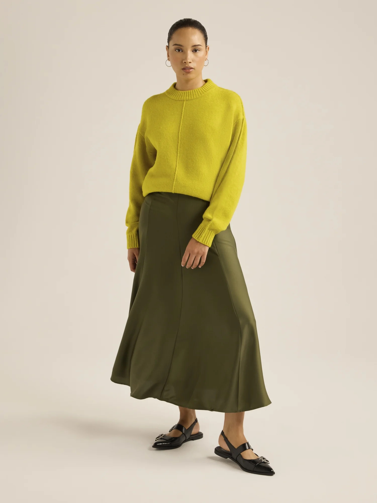 Scoop Women’s & Women's Plus Satin Maxi Skirt, Sizes XS-4X - Walmart.com | Walmart (US)