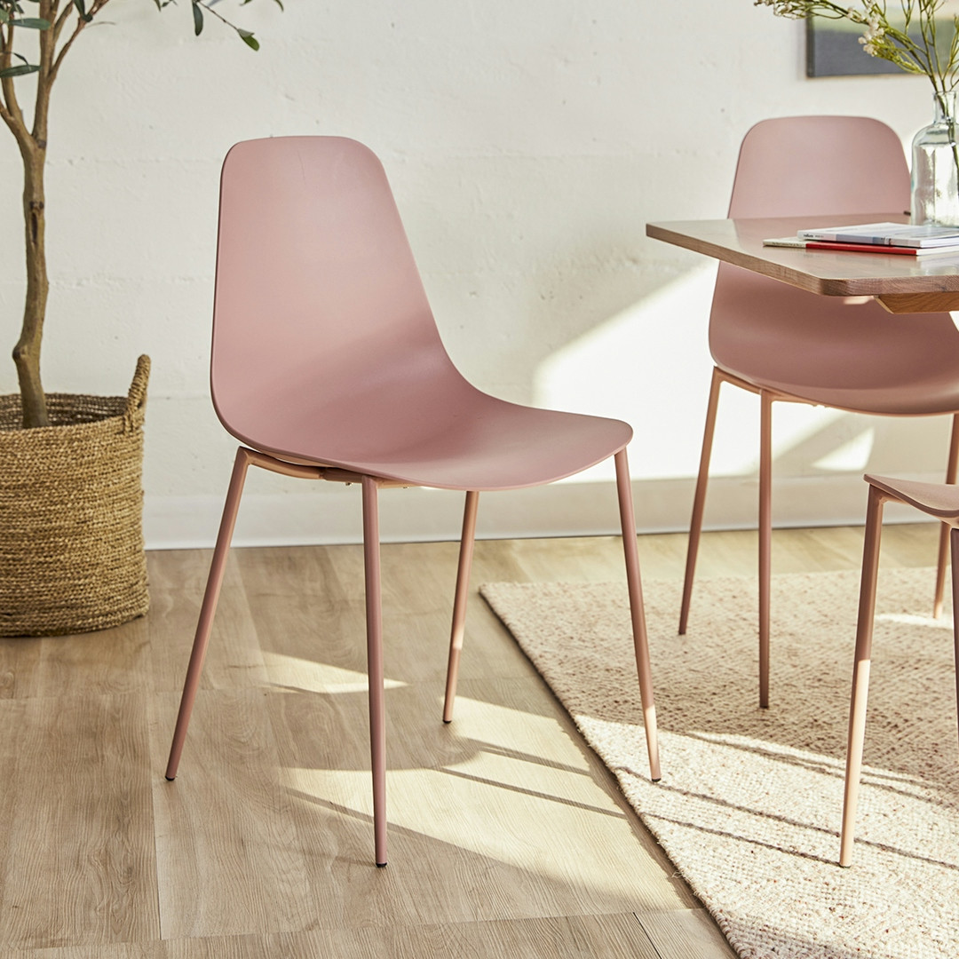 Svelti Dining Chair - Dusty Pink | Article