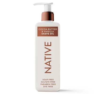 Native Cocoa Butter & Vanilla Shaving Oil - 7.6 fl oz | Target