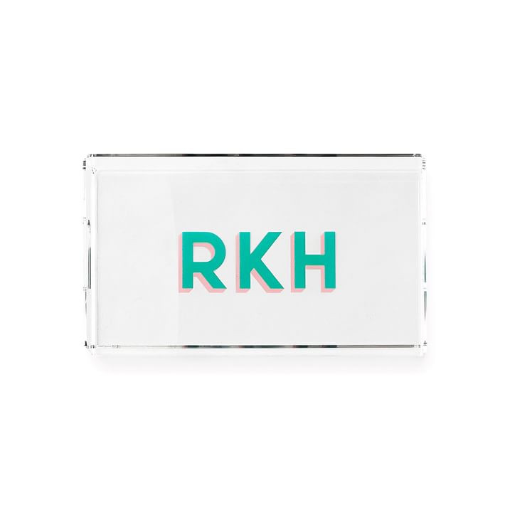 Printed Acrylic Serving Tray, Shadow Printed | Mark and Graham