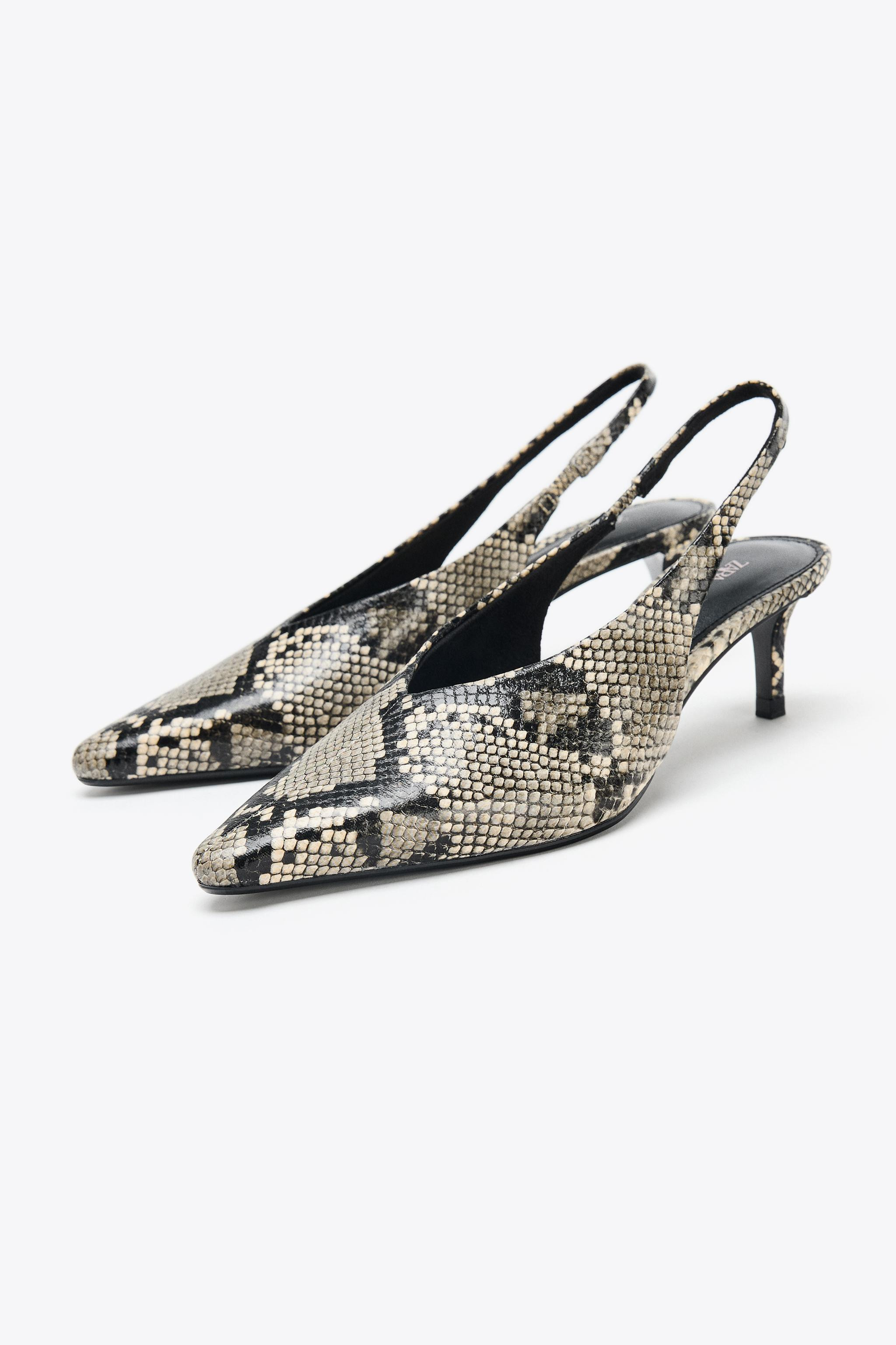 ANIMAL PRINT SLINGBACKS | Zara US