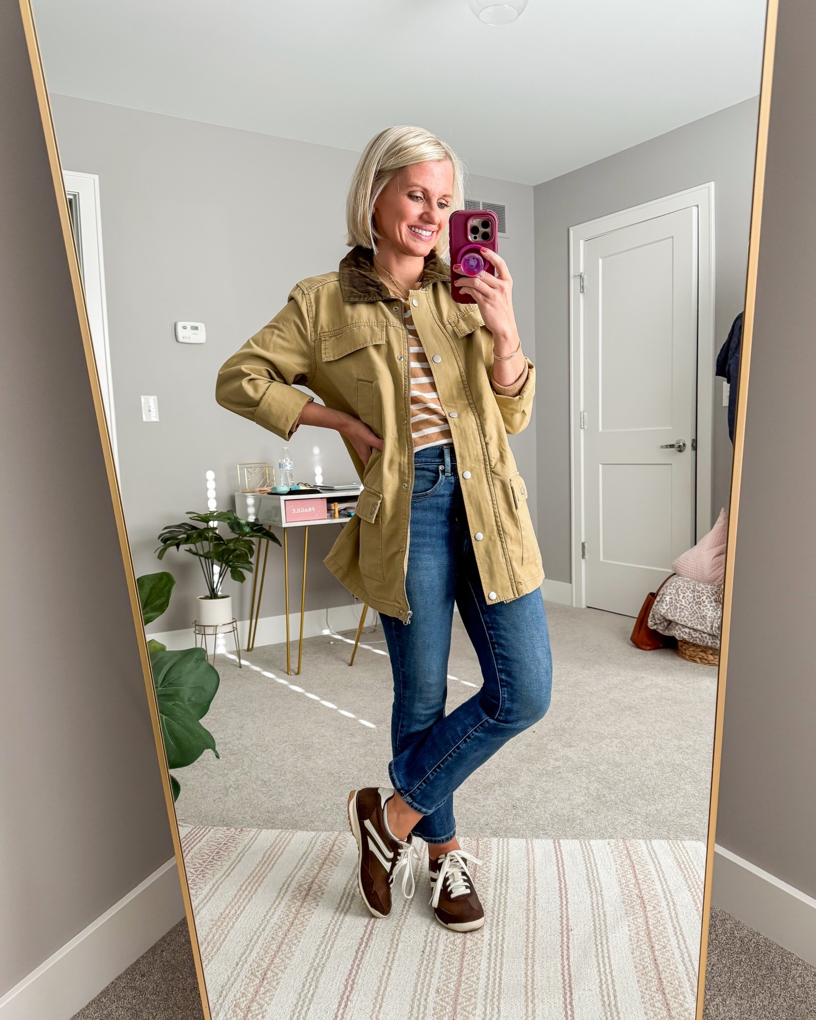 What I wore this week! 
Jacket- xs
Jeans- 24/petite
Sweater- small (KATHERINE10)


#LTKOver40 #LTKStyleTip #LTKPetite