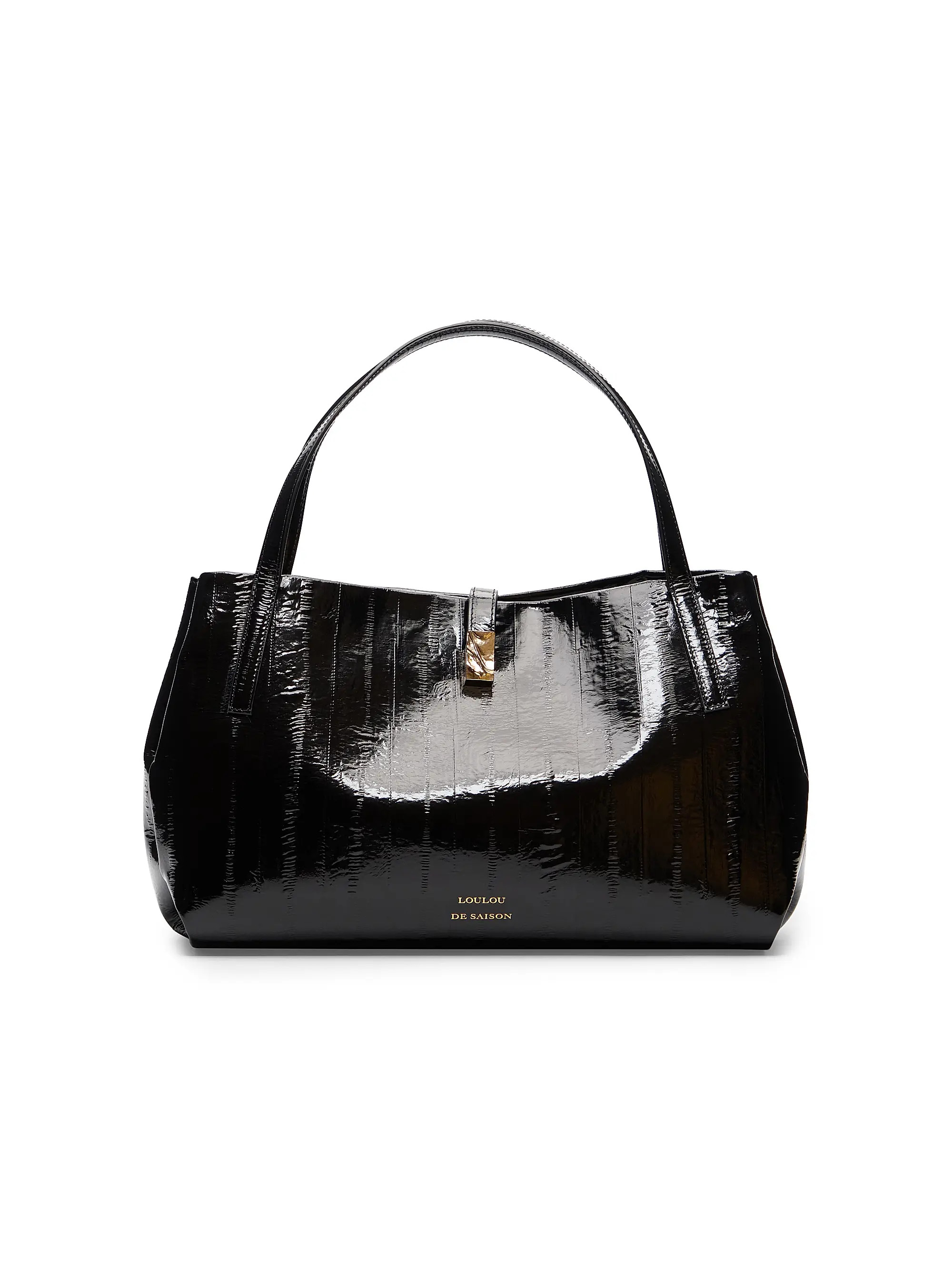 Kovu Everyday Medium Eel-EffectLeather Top Handle Bag | Saks Fifth Avenue