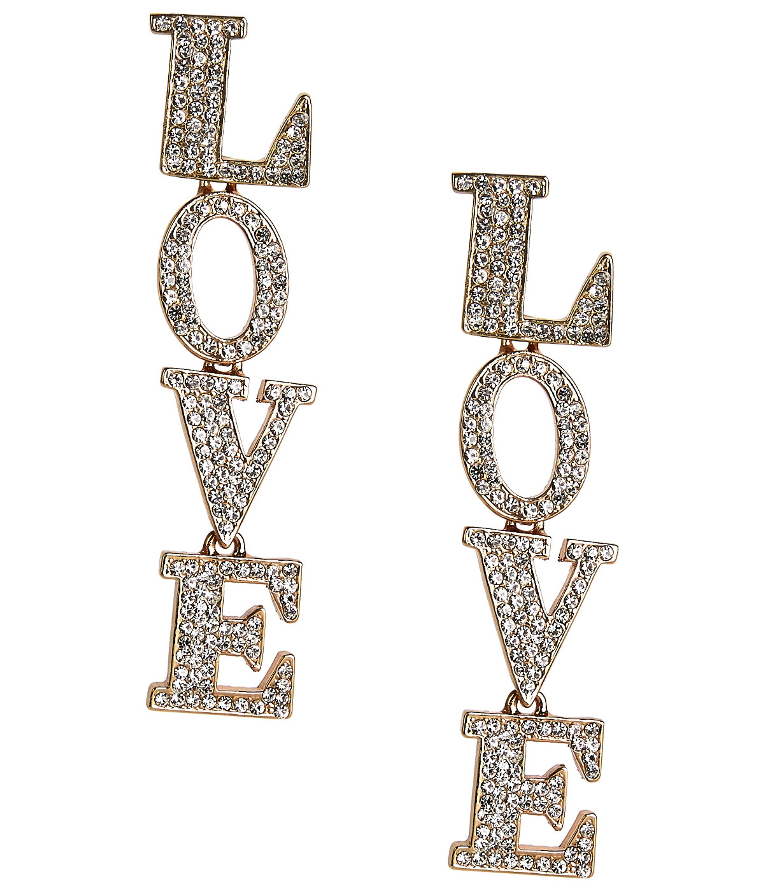 I WILL ALWAYS LOVE YOU STATEMENT EARRING - Buddy Love x LL | Lisi Lerch Inc