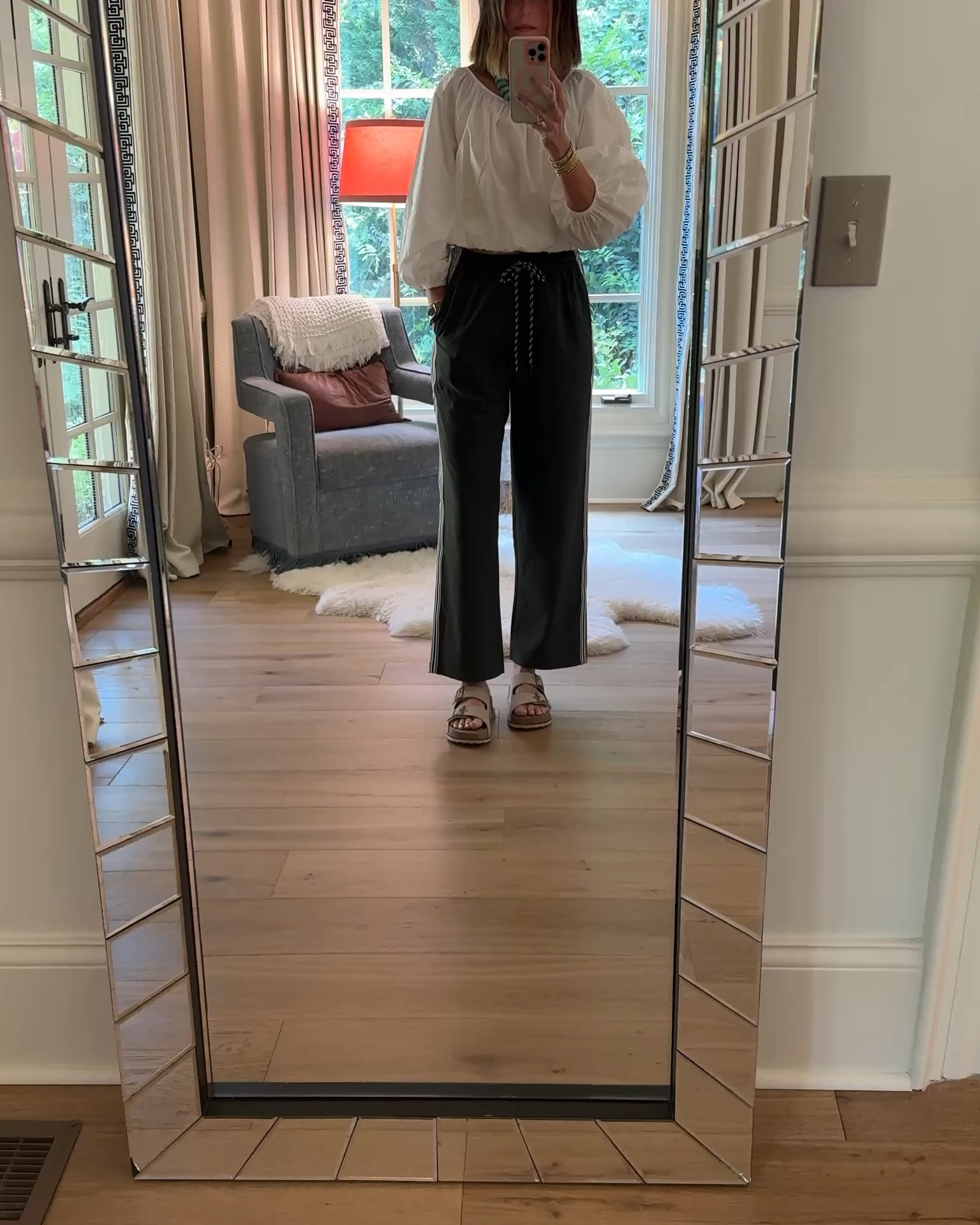 I am happily in my track pant era. Add a chunky necklace and I’m well on my way to being a lady who lunches.

#LTKdayinmylife #LTKootd #LTKOver40