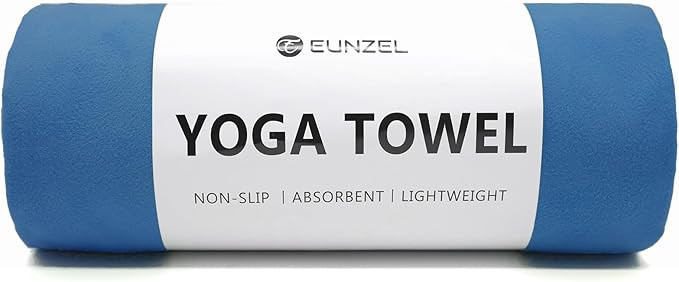 Eunzel Hot Yoga Towel Non Slip Yoga Mat Towel Non-Slip Sweat Absorbent Microfiber Towel for Hot Y... | Amazon (US)