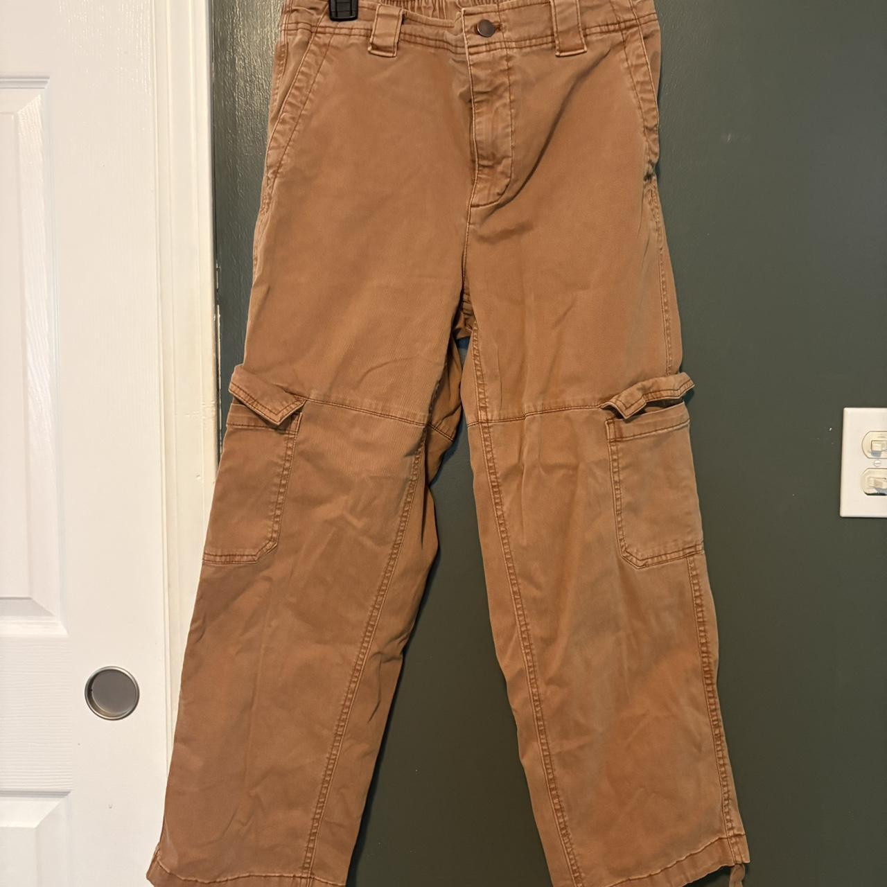Old Navy Women's Pants - Tan/Brown | Depop US