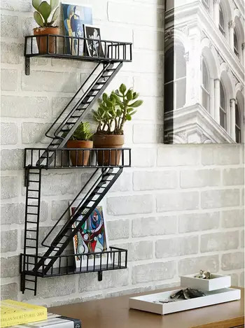 Uncommon Goods Fire Escape Shelf by Design Ideas | Nordstrom | Nordstrom