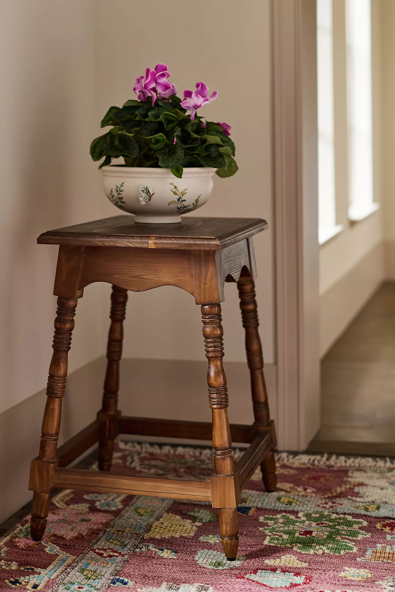 Clara Wood Side Table | Anthropologie (US)