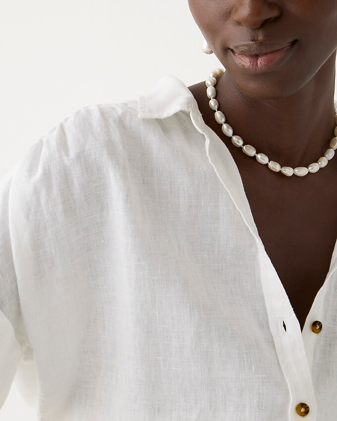 Relaxed-fit short-sleeve Baird McNutt Irish linen shirt | J. Crew US