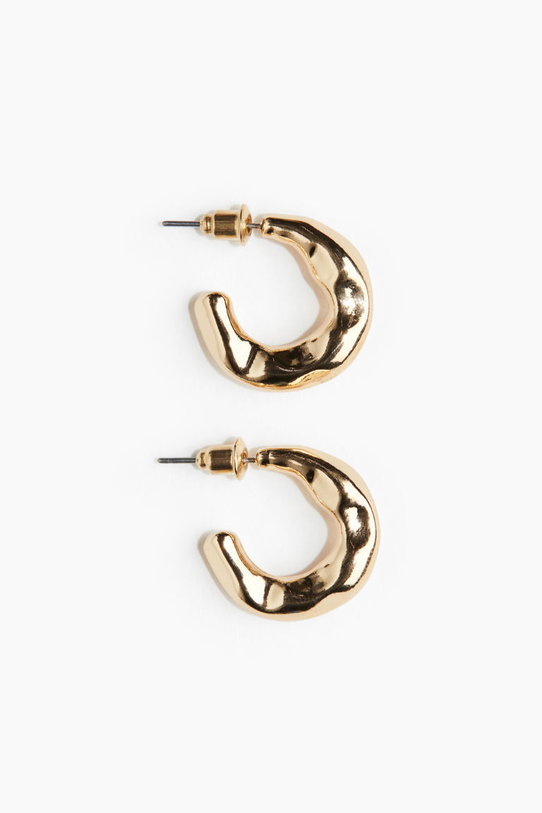 H & M - Hoop Earrings - Gold | H&M (US + CA)
