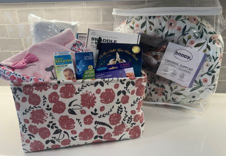 Baby shower gift basket with newborn baby essentials for new parents. Favorite baby items that a new mom will love and use! 


#LTKbump #LTKbaby #LTKfamily