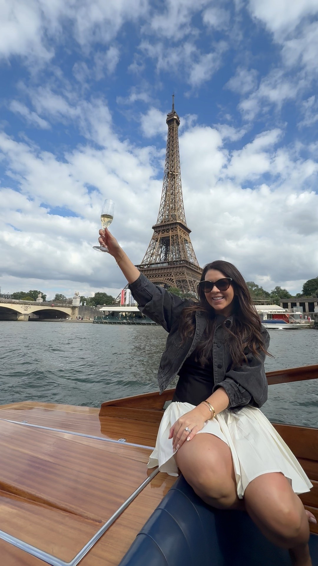 Photo shoot, boat experience and shopping day! Black and White skirt and jean jacket! 

#jeanjacket #blackjeanjacket #jacket #springoutfit #dress #paris #paristrip 

#LTKTravel #LTKStyleTip #LTKWorkwear