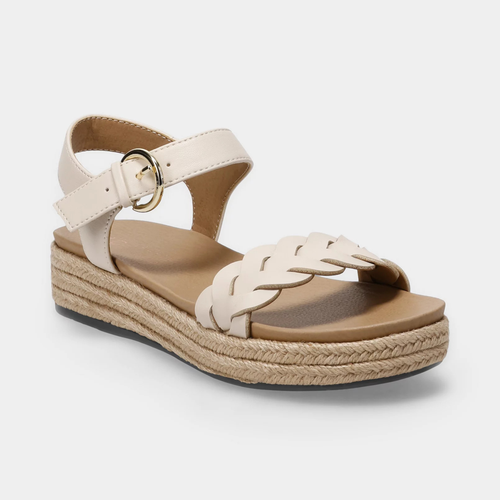 LC Lauren Conrad Jodee Braid Women's Flatform Woven Strap Sandals | Kohl's