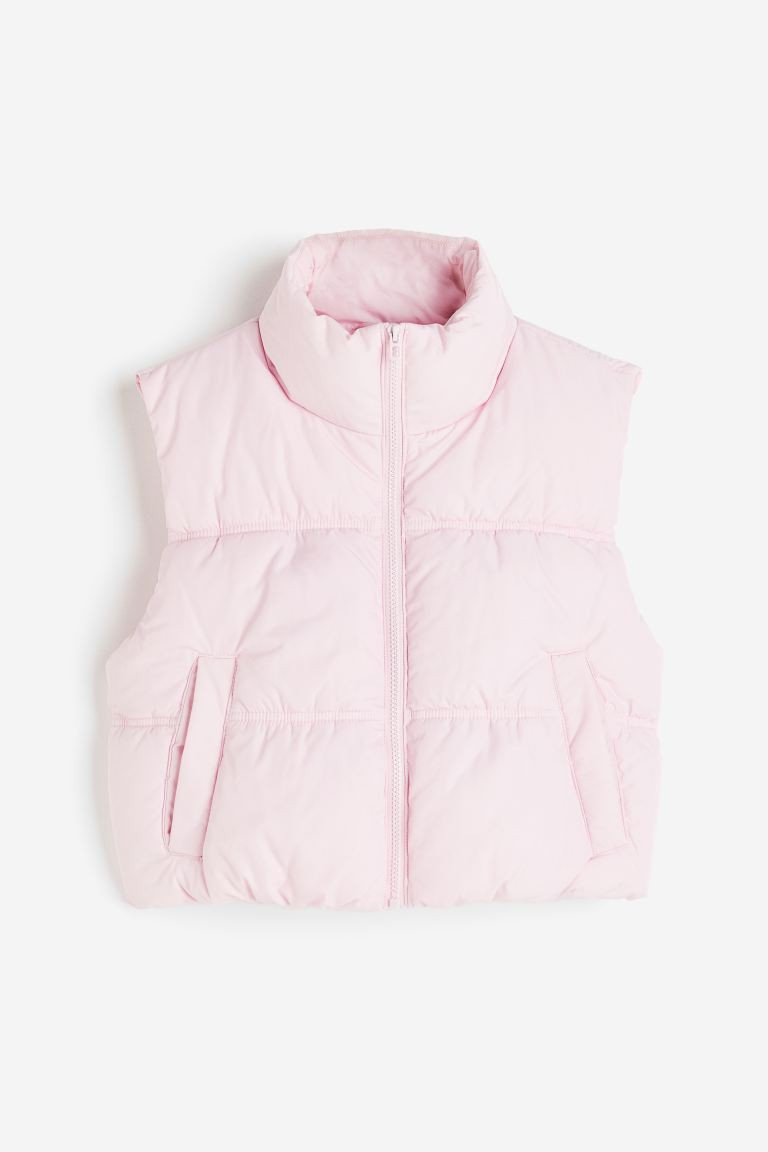 Puffer Vest - Light pink - Ladies | H&M US | H&M (US + CA)