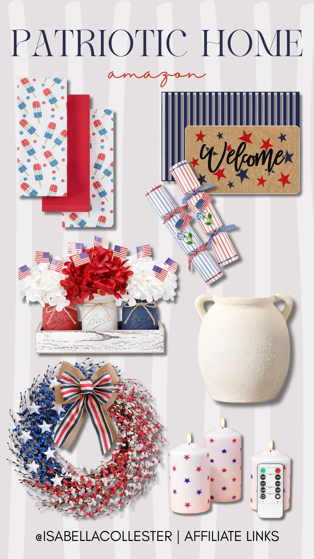 Patriotic home decor  patriotic amazon home decor  red white and blue  Fourth of July home decor  Memorial Day home decor  Fourth of July finds  amazon finds  amazon 

#LTKHome #LTKSeasonal