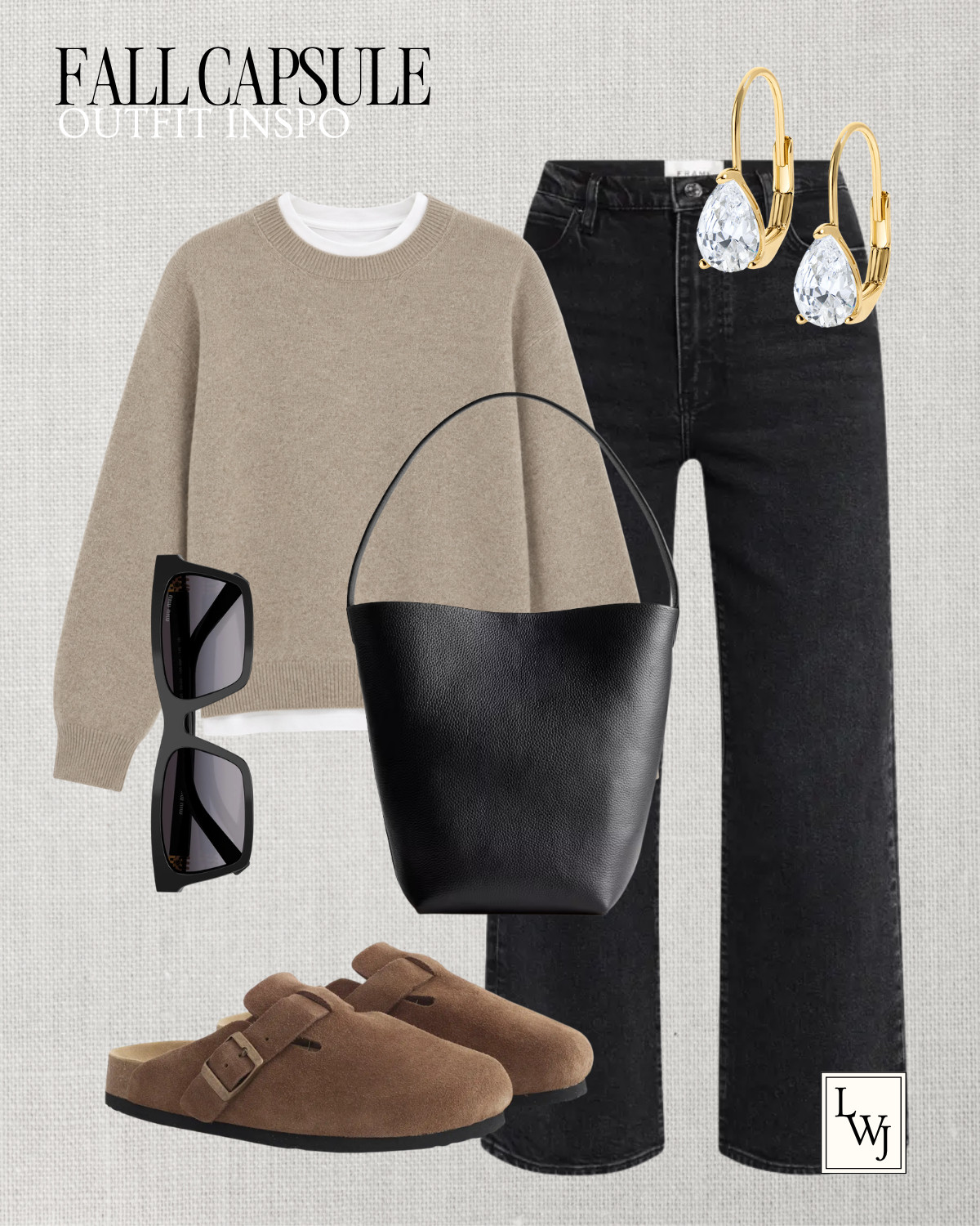 fall capsule wardrobe -- simple & polished outfit inspo fall style / fall outfits / aritzia / banana republic / jcrew / mango / varley / quince / wide leg jeans / straight leg jeans / ankle jeans / ballet flats / suede loafers / kitten heel booties / everyday leather boots / waterproof boots / matching sets / sherpa jacket / fleece jacket / adidas spezial sneakers / clog mules / bucket tote / suede tote / tory burch romy

#LTKootd #LTKSeasonal