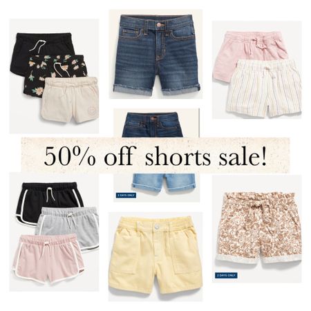 Girls shorts on sale! Now 50% off! 

#LTKunder50 #LTKsalealert #LTKkids