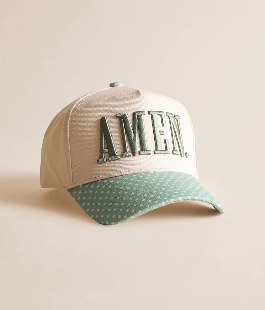 Amen Polka Dot Hat | Buckle
