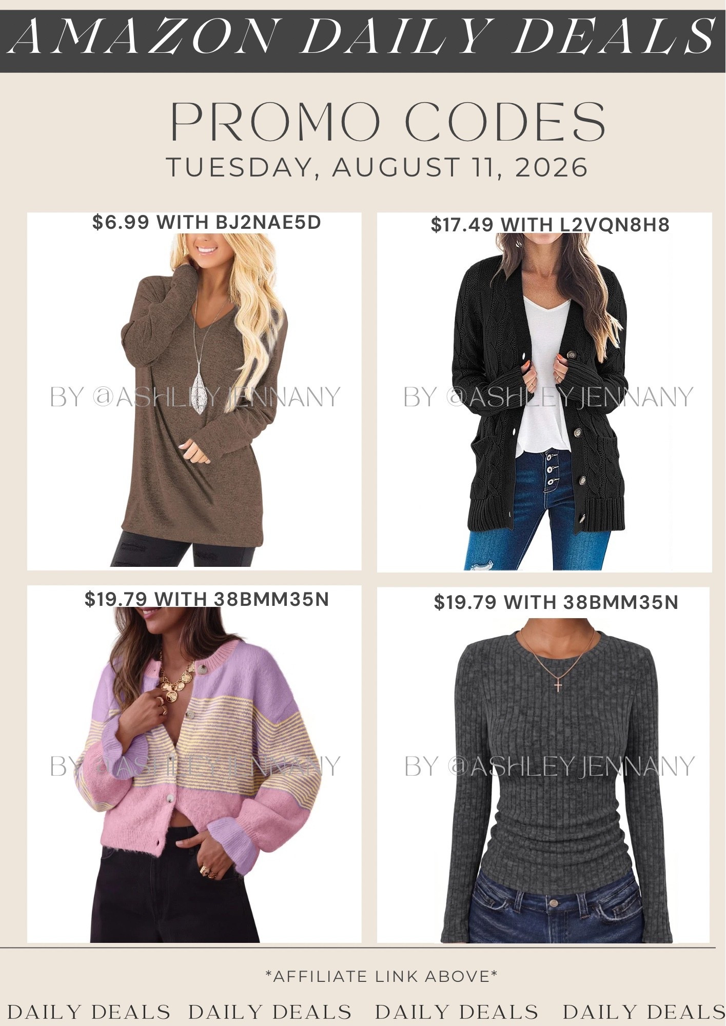 Amazon deals

#LTKSaleAlert #LTKMidsize #LTKSeasonal