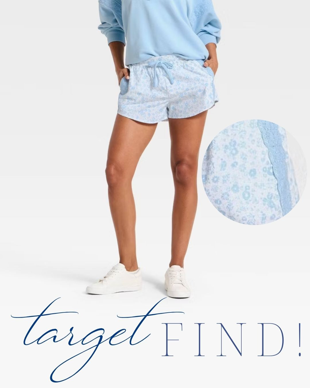 Women's Crochet Trim Woven Shorts- love the details! 

 #LTKootd #LTKfitnessgoals #LTKActive