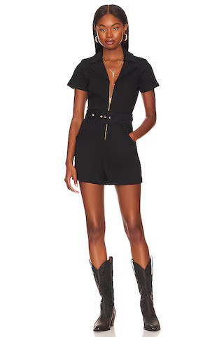 Show Me Your Mumu Outlaw Romper in Washed Black from Revolve.com | Revolve Clothing (Global)