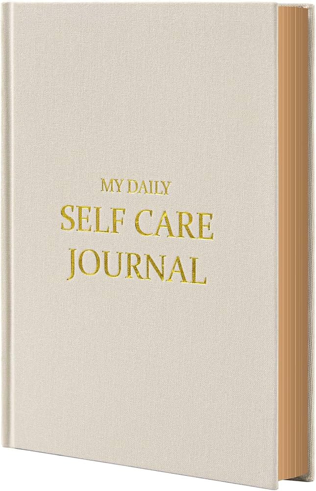 Self-Care Journal Book, Gratitude Journal, Happiness A5 Notebook Fabric Book Planner, A Daily Dia... | Amazon (US)