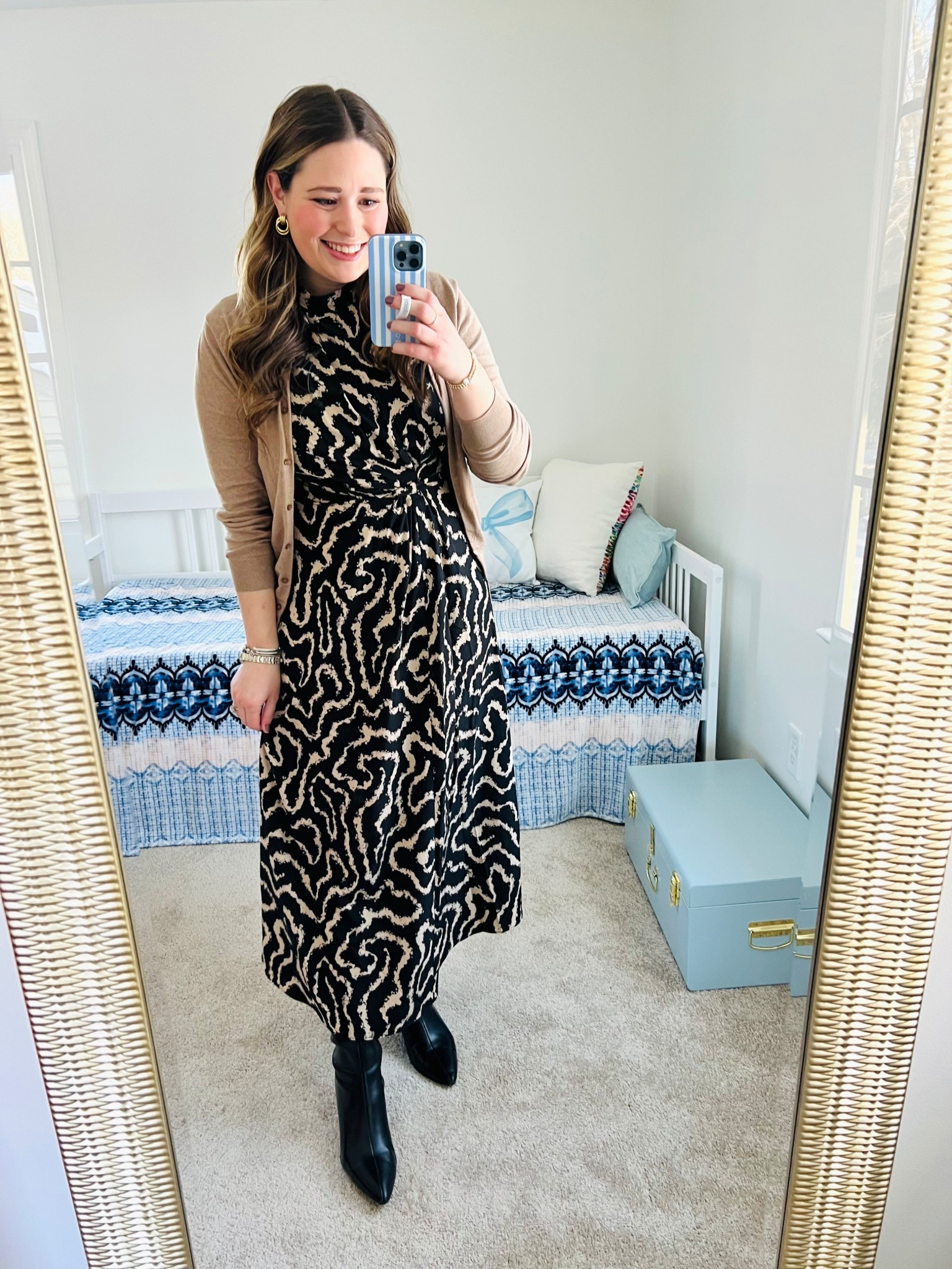 Winter work outfit || neutral dress || work dress 

#LTKootd #LTKWorkwear