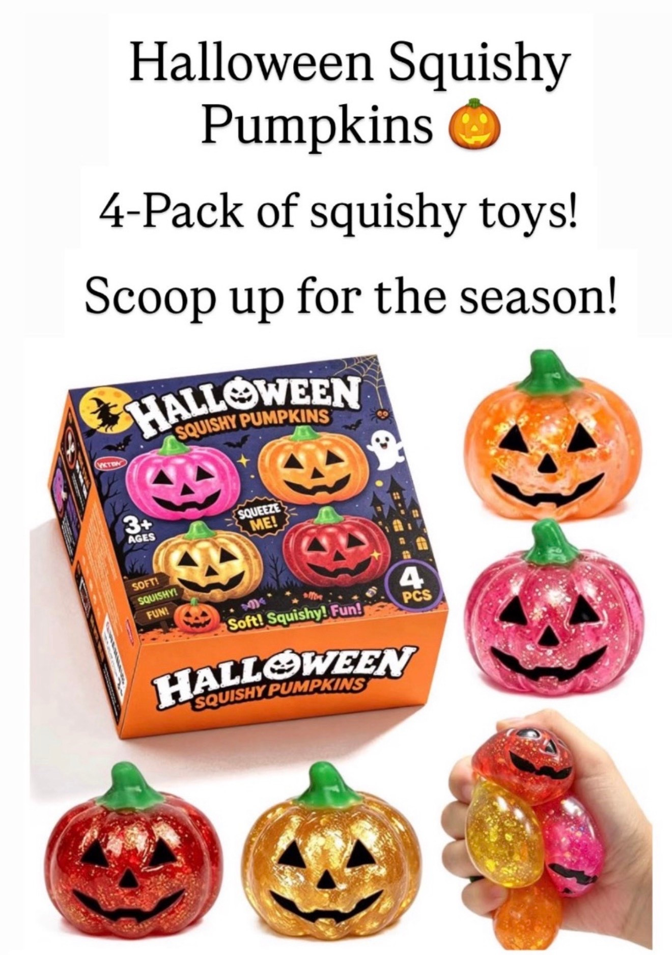 Halloween pumpkin squish

#LTKKids