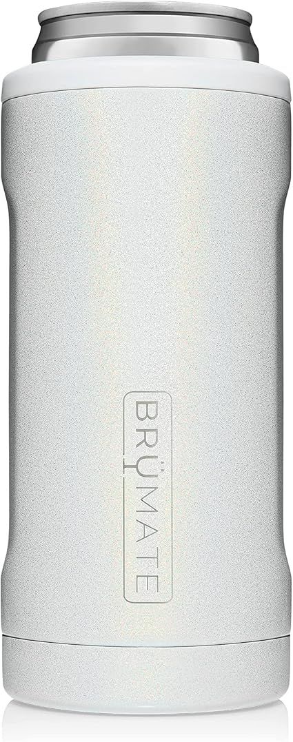 BrüMate Hopsulator Slim Can Cooler Insulated for 12oz Slim Cans | Skinny Can Coozie Insulated St... | Amazon (US)