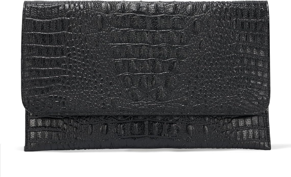 SWEETV CHUNLI Evening Clutch Purses for Women Elegant Wristlet Wallets Crocodile Pattern PU Leath... | Amazon (US)