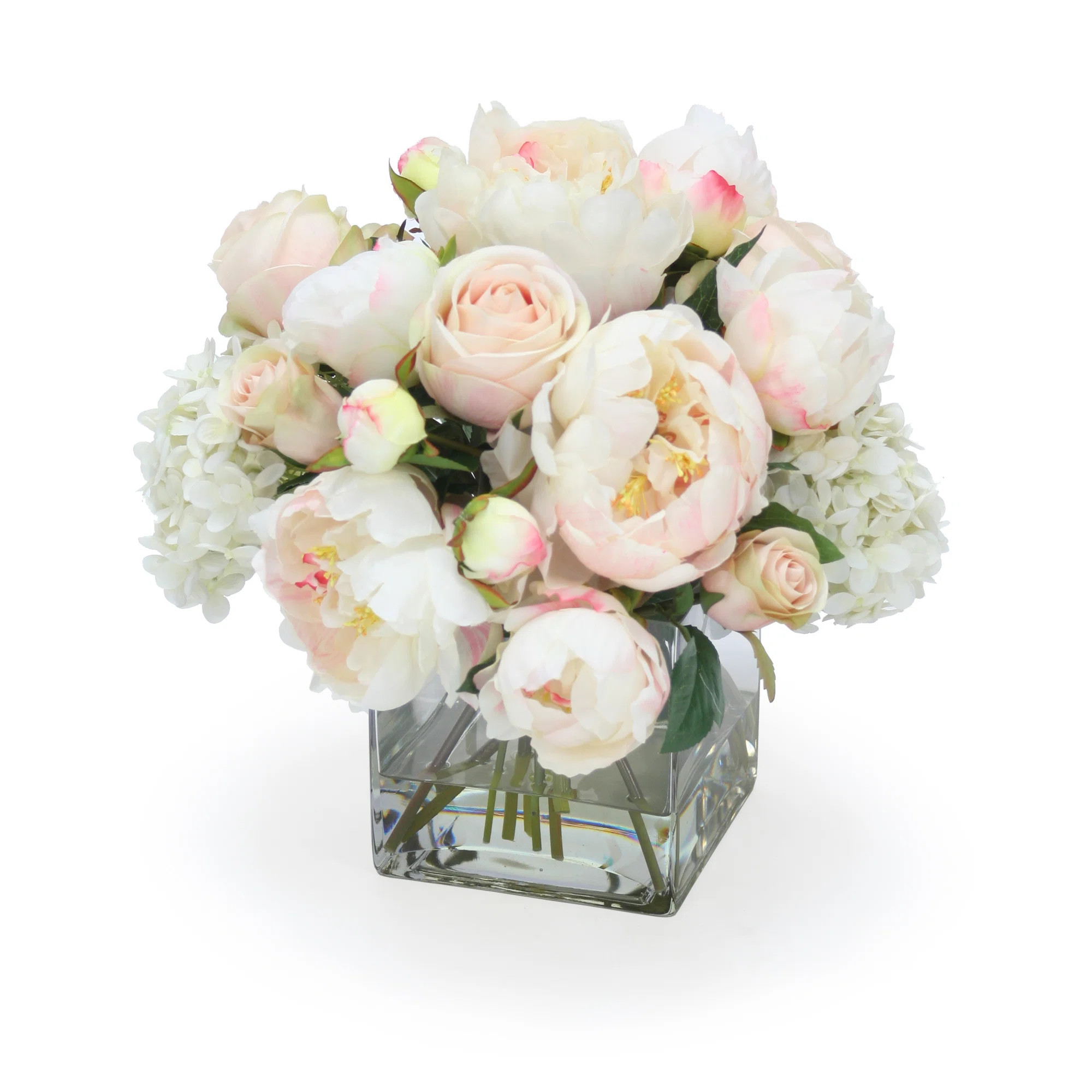 Distinctive Designs Polysilk Mixed Assortment Arrangement in Vase | Wayfair | Wayfair North America