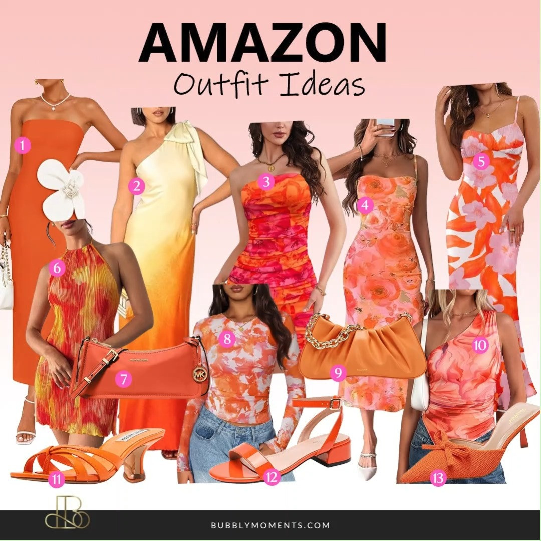 Cute, easy, and stylish outfit ideas you can wear on repeat 🧡 These Amazon finds are perfect for everyday looks, from casual days to brunch, vacations, or quick outings. Featuring flowy dresses, comfy sets, and fun tops in bright orange, pink, and soft tones that instantly make your outfit stand out.
Style them with simple sandals, a cute bag, and minimal accessories for an effortless look. These pieces are easy to mix and match, so you can create multiple outfits without overthinking. Save this for outfit inspo and tap to shop your favorites 💕
#LTKStyle #LTKFinds #LTKootd#AmazonFashion #OutfitIdeas #AmazonFinds #OOTD #WomensFashion #SummerOutfits #CasualStyle #StyleInspo #FashionInspo #TrendingNow #EverydayOutfits #SimpleStyle #ChicStyle #VacationOutfits #BrunchOutfit 

 