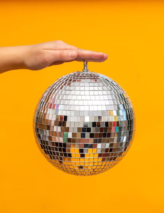8" Disco Ball Mirror Ball || THE DONNA | Etsy (US)
