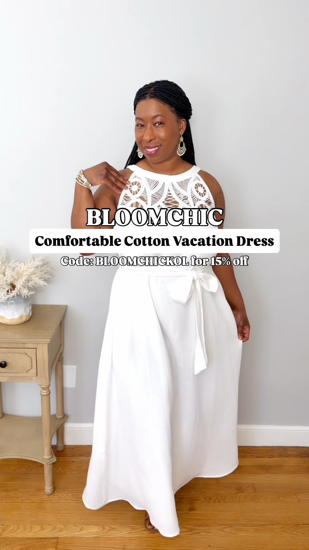 A classic white COTTON dress is always a must for our Spring/Summer wardrobe!
This fabulous dress has pockets, a removable tie-waist belt, it’s fully lined, and is so flowy and comfortable🤍

Code: BLOOMCHICKOL for 15% off

#LTKPlusSize #LTKMidsize #LTKootd