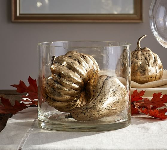 Gold Pumpkins &amp; Gourds Vase Filler | Pottery Barn (US)