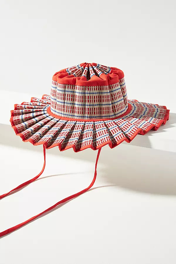Lorna Murray Island Bucket Hat By Lorna Murray in Red Size L | Anthropologie (US)