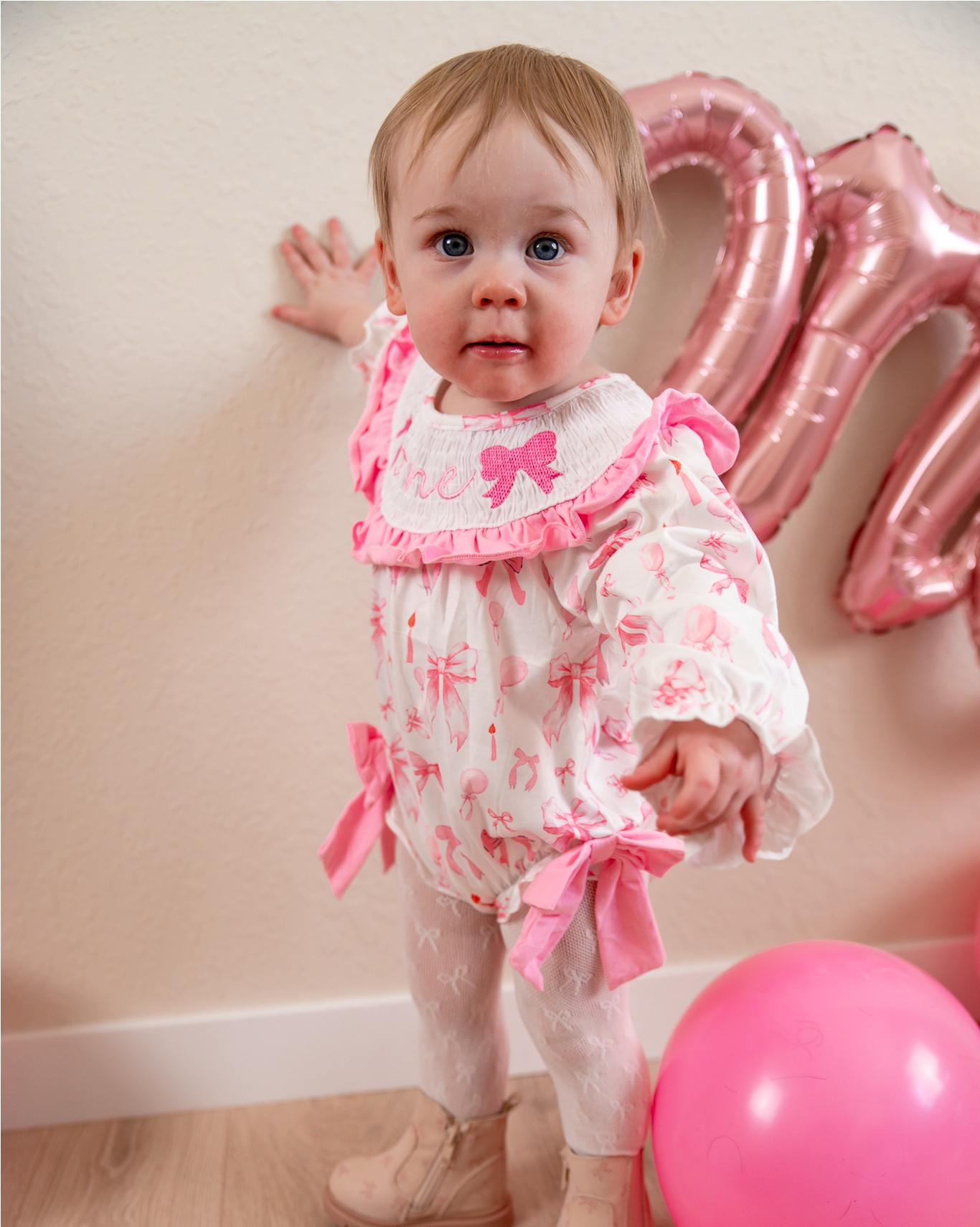 First Birthday Outfit! Girls just wanna be one! 🩷🎀 The tights are linked. #ltk #Target #1stbirthdayoutfit

#LTKbaby