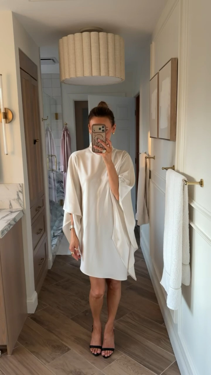 This dress is the epitome of old money, so elevated and effortless, and so versatile. Comes in a ton of fall colors as well so great for wedding guests or brides wear it for engagement parties!

#LTKWedding