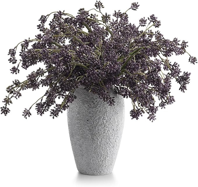 3 Pcs Fall Faux Soft Plum Sedum Berry Stem Arttificial Berry Picks Branches Faux Spray for Home H... | Amazon (US)