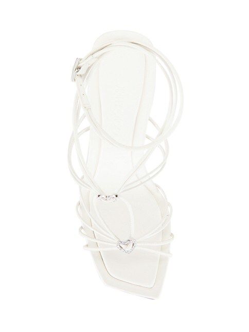 Indiya 100MM Leather Strappy Sandals | Saks Fifth Avenue