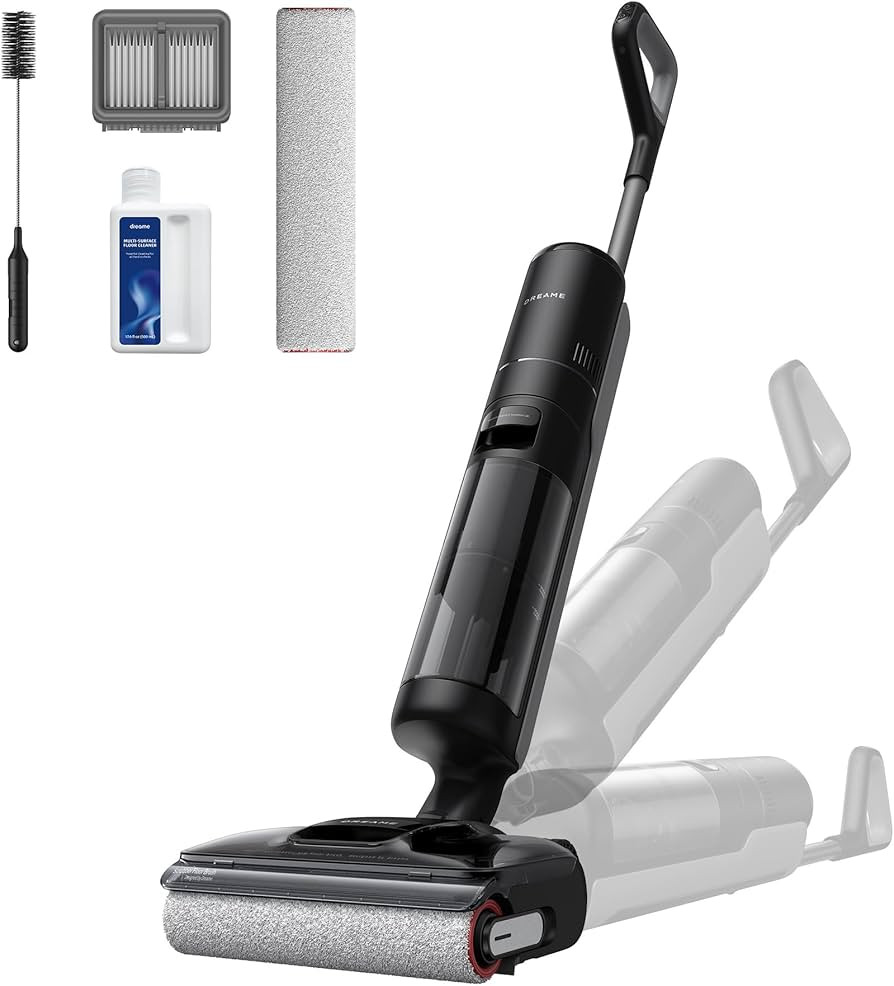 DREAME H12 Pro FlexReach Wet Dry Vacuum Cleaner, 0 Tangle Cordless Vacuum Mop All-in-One for Hard... | Amazon (US)