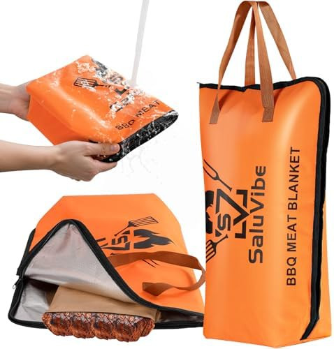 BBQ Meat Resting Blanket – Smoker Insulated Brisket Bag for Turkey, Pork Shoulder & Beef, Made ... | Amazon (US)