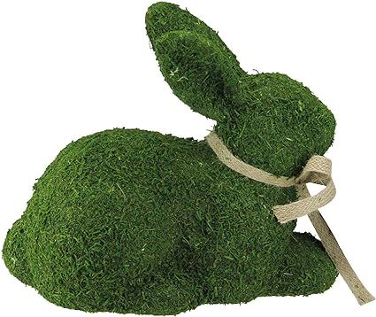 Northlight 11" Green Moss Sitting Bunny Rabbit Spring Easter Figure | Amazon (US)